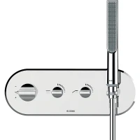 Смеситель для душа Bossini Apice Z00523.030 с термостатом Хром латунь встраиваемый