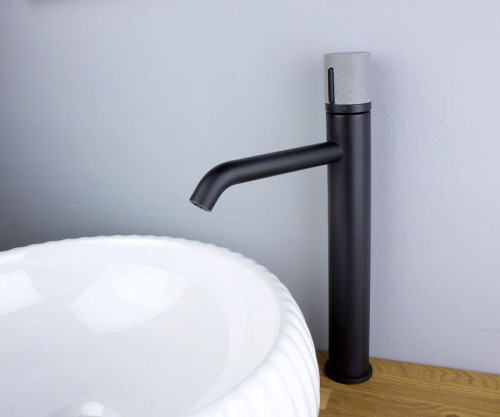 Смеситель для раковины Bronze de Luxe Focus 24615BG Черный матовый латунь