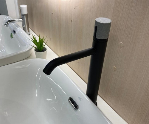 Смеситель для раковины Bronze de Luxe Focus 24615BG Черный матовый латунь