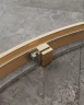 Душевой уголок Cezares Molveno 110x90 MOLVENO-RH-1-110/90-C-BORO-IV профиль Брашированное золото стекло прозрачное