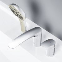 Смеситель на борт ванны AM.PM Inspire V2.0 F50A01300 Хром латунь