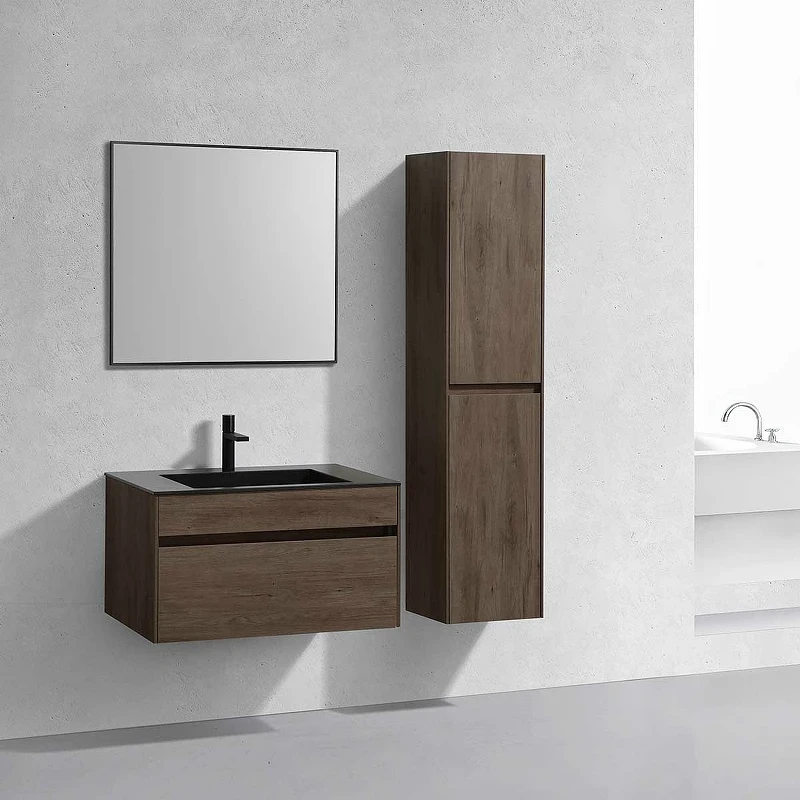 Тумба под раковину Vincea Chiara 80 VMC-2C800RO подвесная R.Oak МДФ / ЛДСП