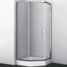 Душевой уголок WasserKRAFT Naab 90x90 86S11 профиль Хром стекло прозрачное