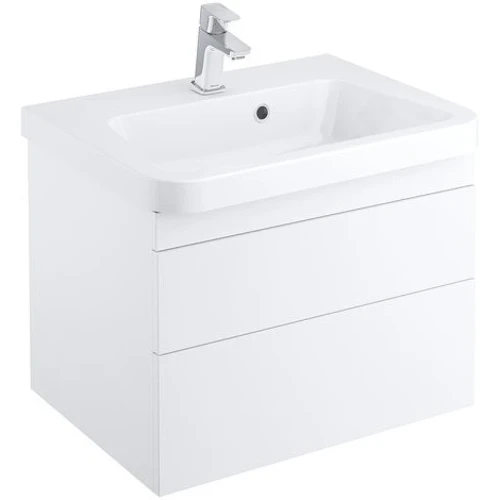 Тумба под раковину Ravak SD 10° II 65 X000001286 подвесная Белая глянцевая МДФ / ЛДСП