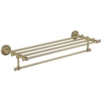 Полка для полотенец ZorG BR AZR 14 BR Бронза