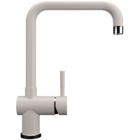 Смеситель для кухни Ulgran Classic U-023-331 Белый нержавеющая сталь однорычажный