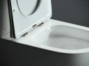 Унитаз компакт Ceramicanova Mia Rimless CN1801-B без бачка и с сиденьем Микролифт фаянс напольный
