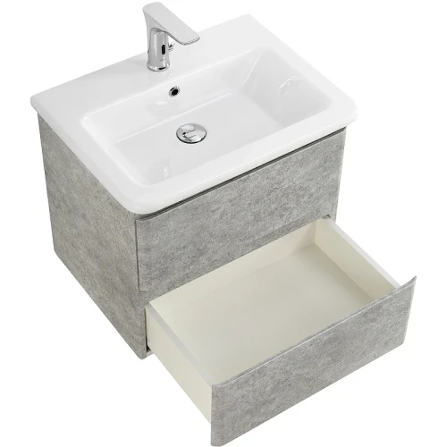 Тумба под раковину BelBagno 60 ALBANO-CER-600-2C-SO-CVG подвесная Cemento Verona Grigio МДФ / ЛДСП