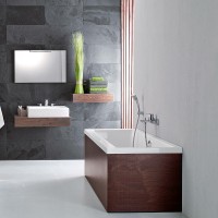 Смеситель для ванны Grohe BauLoop 23341000 Хром латунь на стену