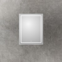 Зеркало BelBagno Kraft 70 SPC-KRAFT-700-900-LED-TCH-WARM с подсветкой Сатин с сенсорным выключателем и подогревом стекло