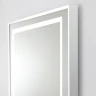 Зеркало BelBagno Kraft 70 SPC-KRAFT-700-900-LED-TCH-WARM с подсветкой Сатин с сенсорным выключателем и подогревом стекло