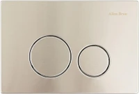 Клавиша смыва Allen Brau Priority 9.20007.BN цвет Никель браш