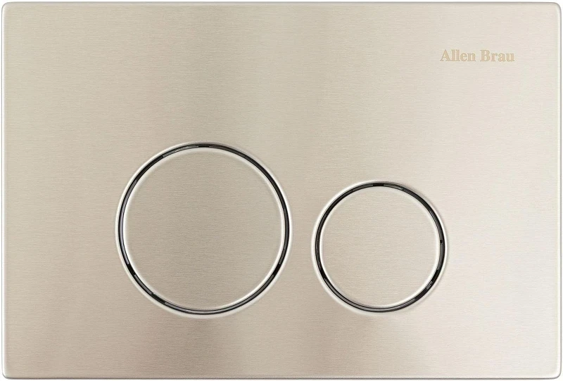 Клавиша смыва Allen Brau Priority 9.20007.BN цвет Никель браш