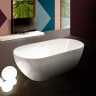Ванна из искусственного камня Gruppo Treesse Clivia 170x80 V447BL без гидромассажа