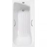 Чугунная ванна Delice Continental Plus 170x75 DLR230635R-AS с отверстиями под ручки с антискользящим покрытием