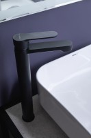 Смеситель для раковины Aquanet Passion AF300-11B 243294 Черный латунь