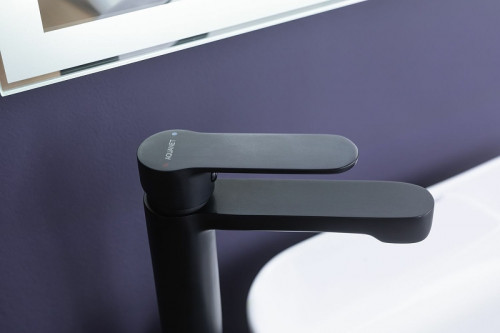 Смеситель для раковины Aquanet Passion AF300-11B 243294 Черный латунь