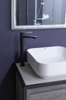 Смеситель для раковины Aquanet Passion AF300-11B 243294 Черный латунь