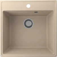 Кухонная мойка Ulgran Quartz Forte 505-03 Десерт искусственный камень (литьевой мрамор) встраиваемый