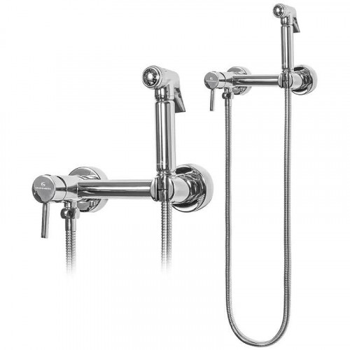 Гигиенический душ со смесителем Grocenberg GB103NCR Хром