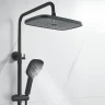 Душевая система Shevanik S6236H цвет Черный матовый