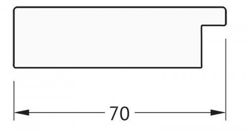 Зеркало Evoform Definite 96х76 BY 3274 в багетной раме - Соты медь 70 мм стекло