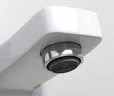 Смеситель для ванны WasserKRAFT Aller 1061W Белый Хром латунь на стену