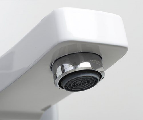 Смеситель для ванны WasserKRAFT Aller 1061W Белый Хром латунь на стену