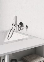 Смеситель для душа Kludi Bozz 386500576 Хром латунь встраиваемый