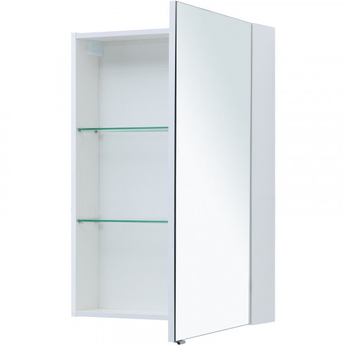 Зеркальный шкаф Aquanet Алвита New 60 R 277538 Белый матовый МДФ / ЛДСП, стекло