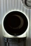 Зеркало Sintesi Callisto 80 SIN-SPEC-CALLISTO-80 с подсветкой Черное матовое с сенсорным выключателем