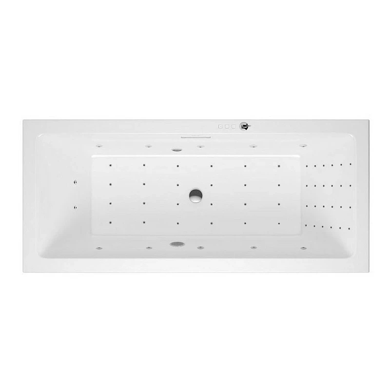 Акриловая ванна Excellent Heaven Slim 170x75 WAEX.HEV17S.NANO.CR цвет Белый с гидромассажем форсунки Хром