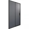 Душевая дверь Timo TD-150/03GR-6 1500x1950 T05 раздвижная профиль Черный стекло графитовое