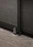 Душевая дверь Timo TD-150/03GR-6 1500x1950 T05 раздвижная профиль Черный стекло графитовое