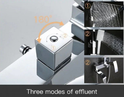 Душевая система Gappo G07 G2407-11 Хром латунь на стену