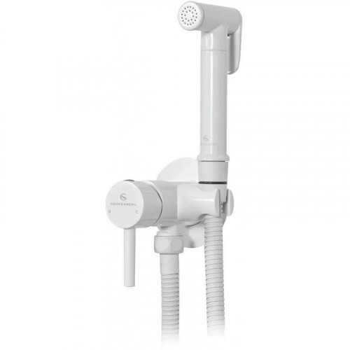 Гигиенический душ со смесителем Grocenberg GB001W Белый