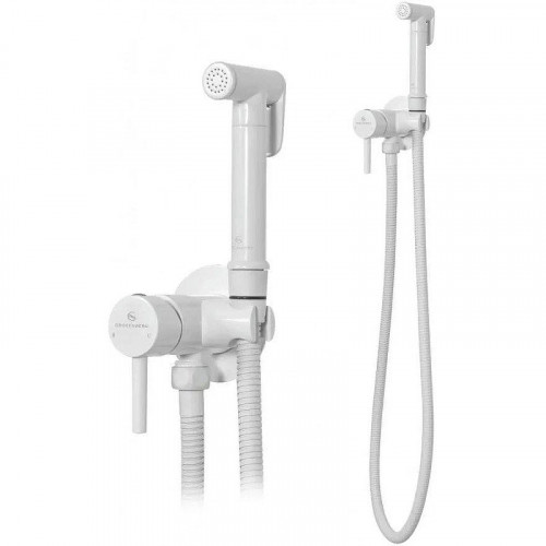 Гигиенический душ со смесителем Grocenberg GB001W Белый
