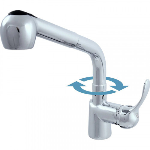 Смеситель для кухни Rav Slezak Labe L011.5 Хром латунь