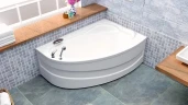 Акриловая ванна BellSan Глория 170x109 R 4627171531209 цвет Белый с гидромассажем