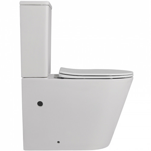 Унитаз компакт Abber Bequem AC1112 с бачком и сиденьем Микролифт напольный