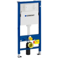 Инсталляция Geberit Duofix Delta UP100 458.103.00.1 для унитаза со смывным бачком нержавеющая сталь