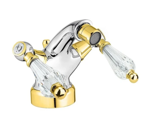 Смеситель для биде Fiore Gioielle 08CO0632 цвет Хром Золото