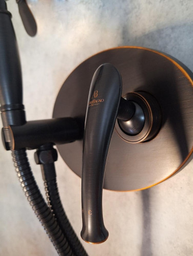Гигиенический душ со смесителем AltroBagno Beatrice 060112 BrNe цвет Черная бронза