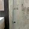 Душевой уголок Triton ДО Фикс-Хром 120х90 Щ0000077411 с поддоном профиль Хром глянцевый стекло прозрачное
