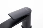 Смеситель для раковины Knotlor Vigor KN-70/BL цвет Черный матовый