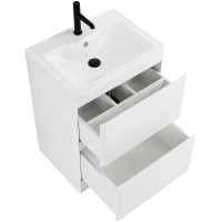 Тумба под раковину BelBagno 60 ALBANO-600-2C-PIA-BL Bianco Lucido МДФ / ЛДСП