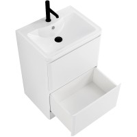 Тумба под раковину BelBagno 60 ALBANO-600-2C-PIA-BL Bianco Lucido МДФ / ЛДСП