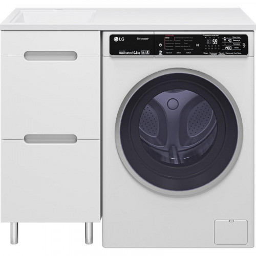 Тумба под раковину Misty Байкал 100 Э-Бай06040-022Я Белая