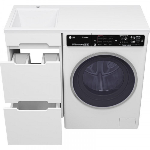 Тумба под раковину Misty Байкал 100 Э-Бай06040-022Я Белая