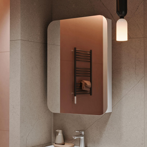 Зеркальный шкаф Alavann Cosmetic 50 ALV0769001 цвет Белый